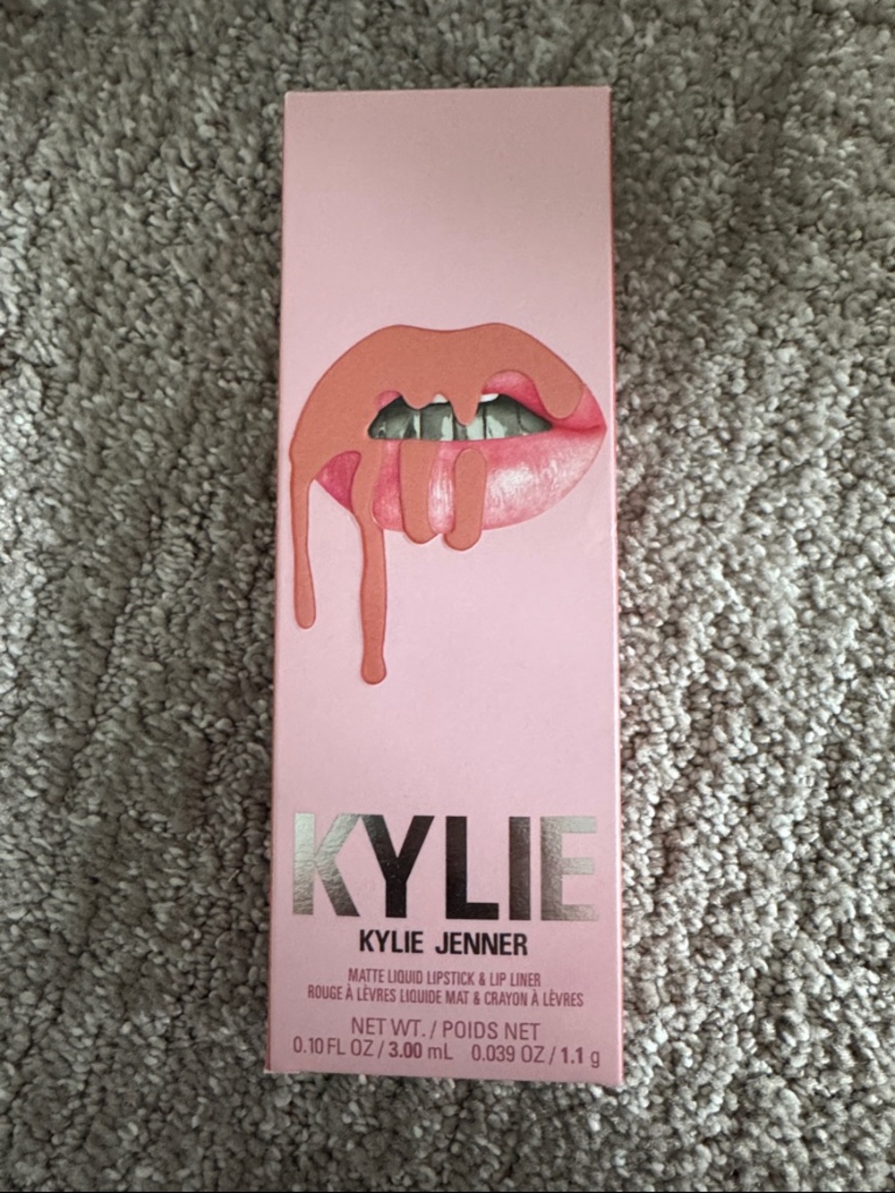 Kylie Matte Liquid Lipstick & Lip Liner - Pink